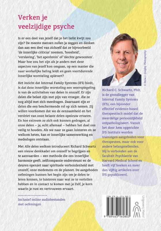 Achterkant van Alle delen welkom