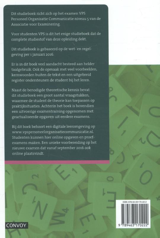 Achterkant van theorie-opgavenboek