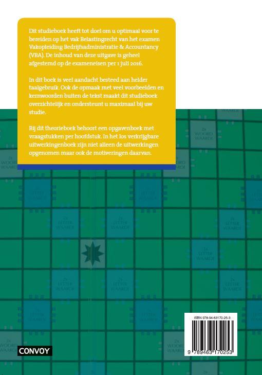 Achterkant van Theorieboek