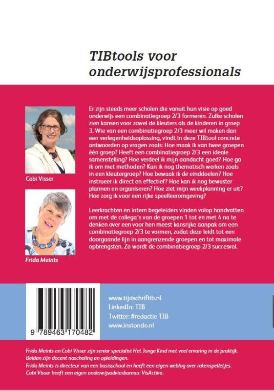 Achterkant van Combinatiegroep 2/3. Doen!