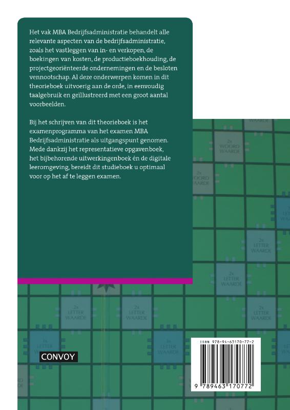 Achterkant van Theorieboek
