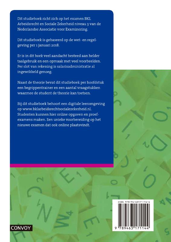Achterkant van theorie/ opgaveboek