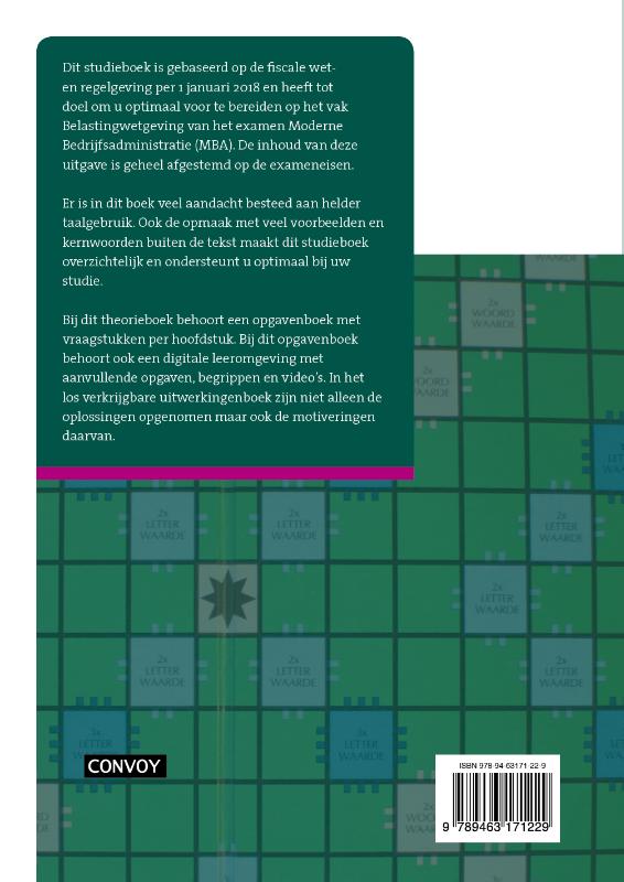 Achterkant van Theorieboek