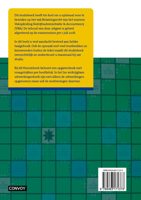 Achterkant van Theorieboek