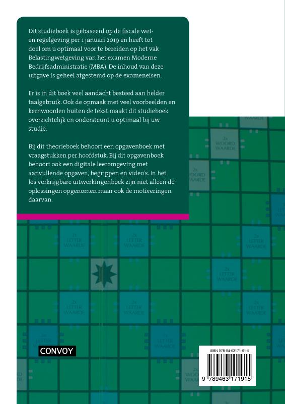 Achterkant van Theorieboek