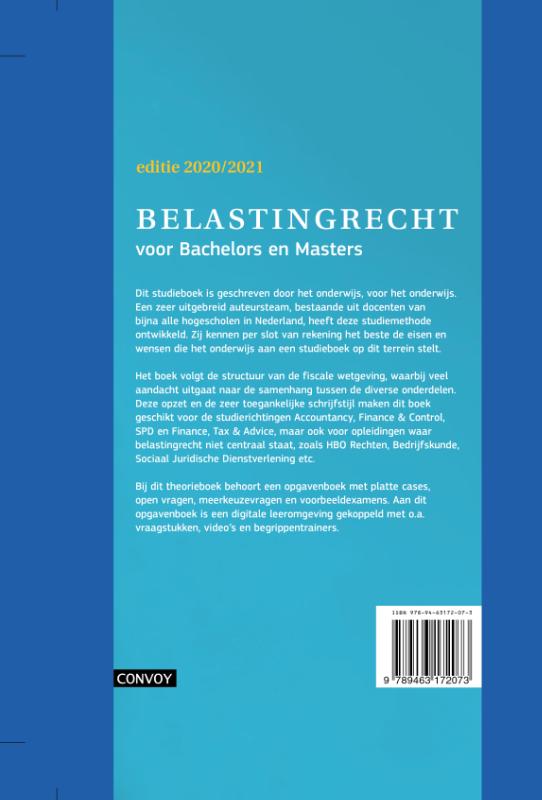 Achterkant van Opgavenboek