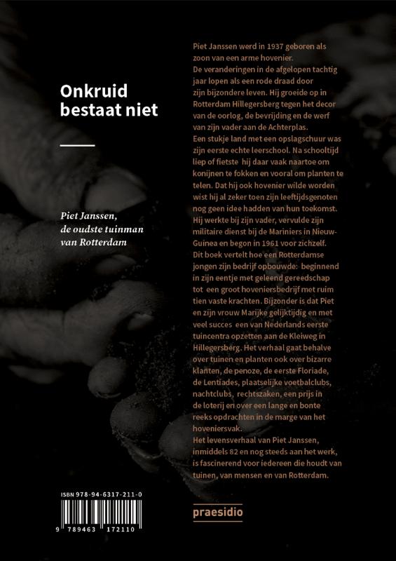 Achterkant van Onkruid bestaat niet