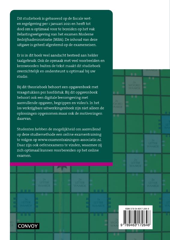 Achterkant van Theorieboek