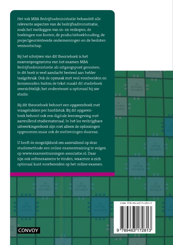Achterkant van Theorieboek