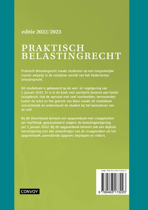 Achterkant van Theorieboek