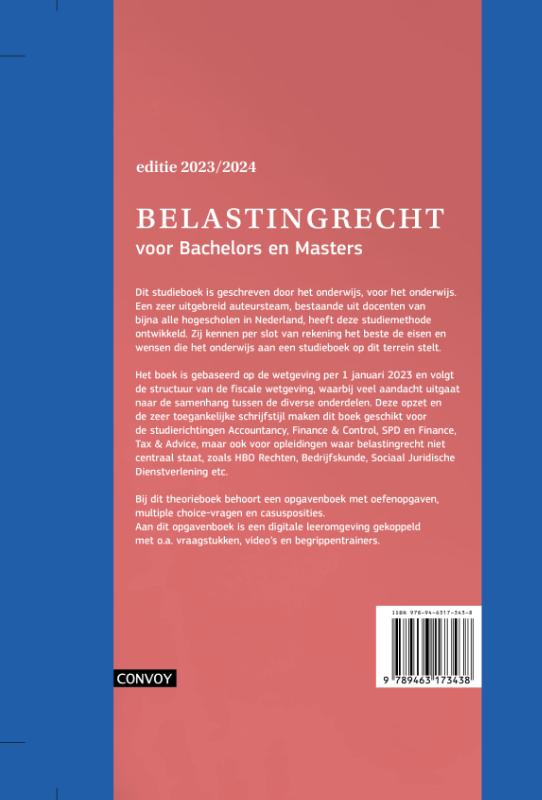 Achterkant van Theorieboek