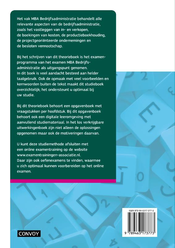 Achterkant van Theorieboek