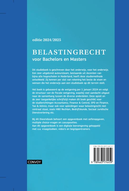 Achterkant van Theorieboek