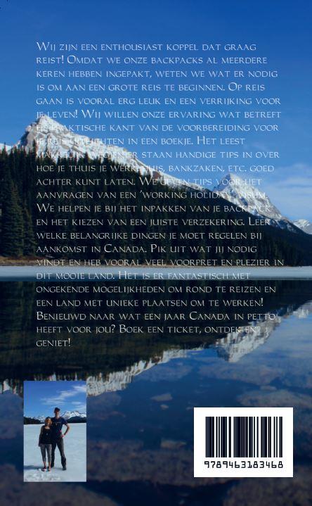 Achterkant van Reis naar Canada met een 'working holiday' visum!