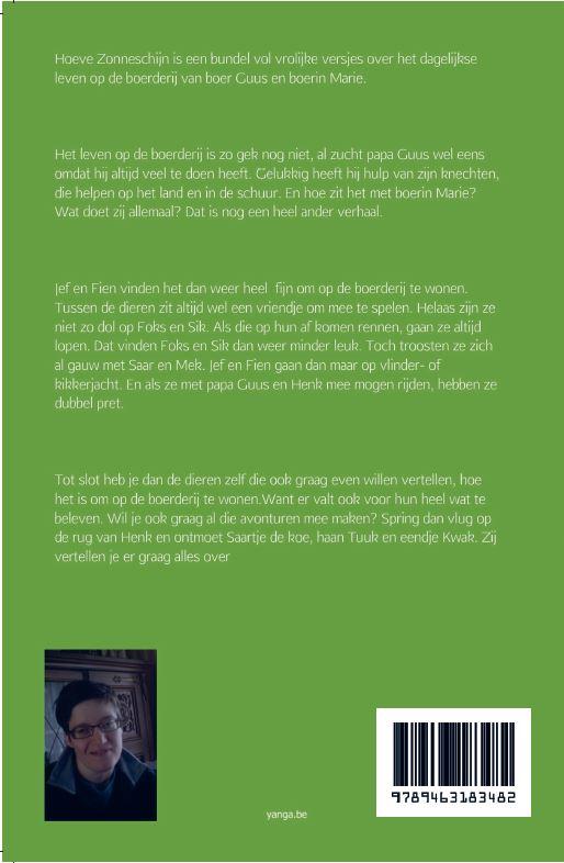 Achterkant van Hoeve Zonneschijn