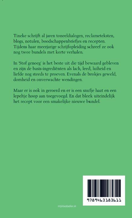 Achterkant van Stof genoeg