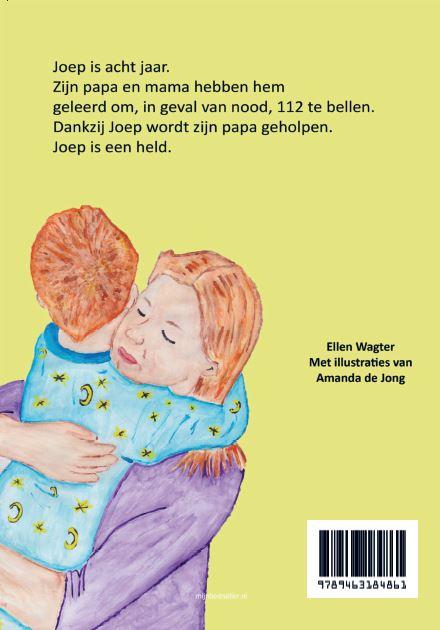 Achterkant van Joep belt 112