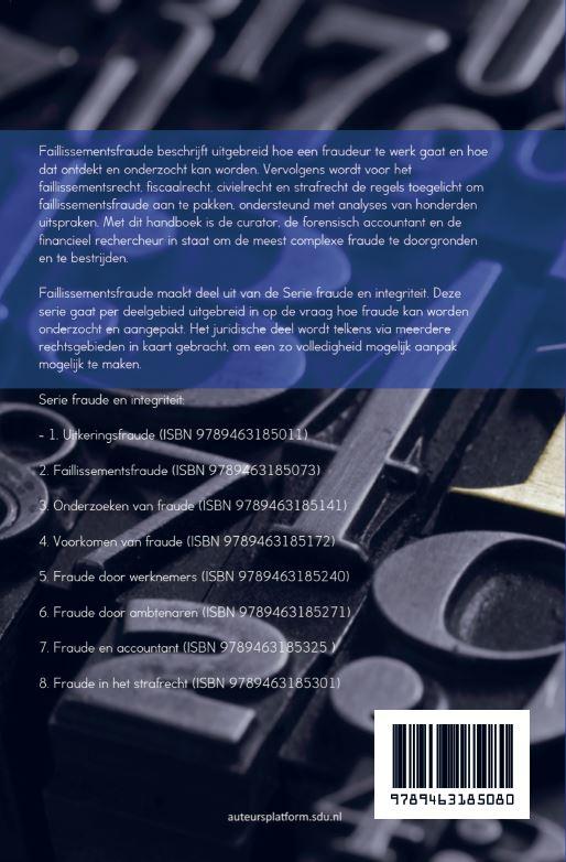 Achterkant van Faillissementsfraude