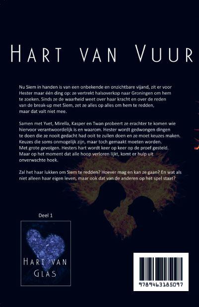 Achterkant van Hart van vuur