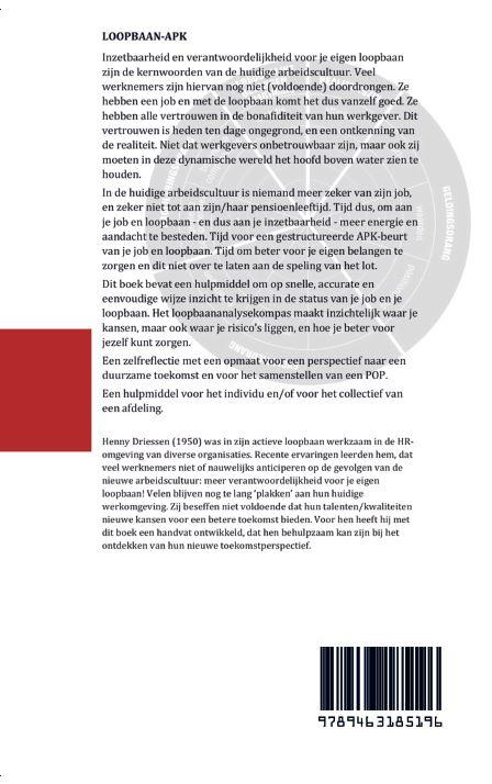 Achterkant van Loopbaan-APK