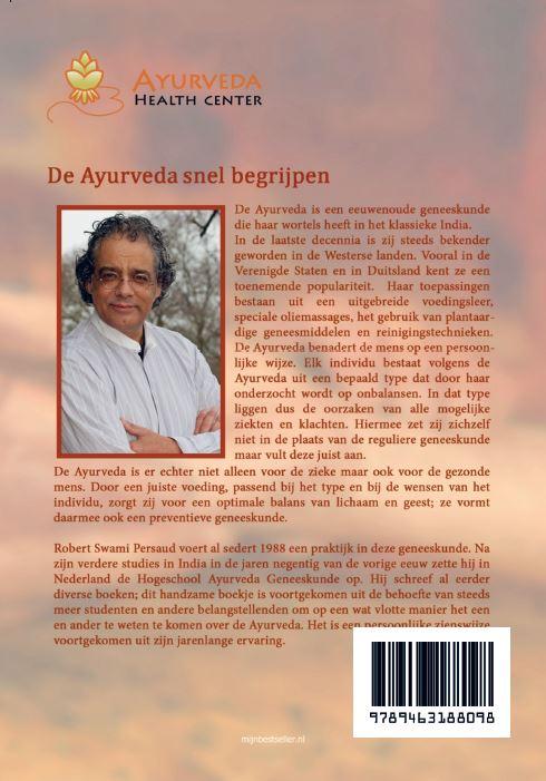 Achterkant van De Ayurveda snel begrijpen