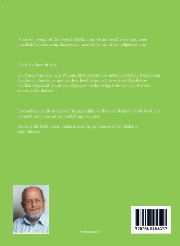 Achterkant van De Passies van Bach en meer