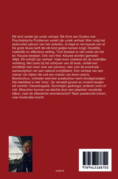 Achterkant van Een boom in rood