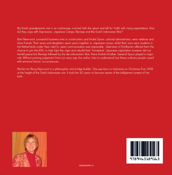 Achterkant van A tale of two families in the Dutch East Indies