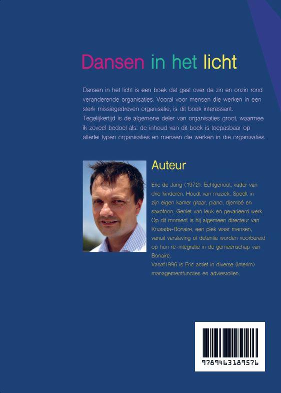 Achterkant van Dansen in het licht