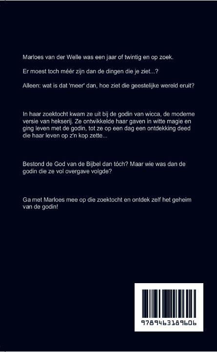 Achterkant van Het geheim van de godin