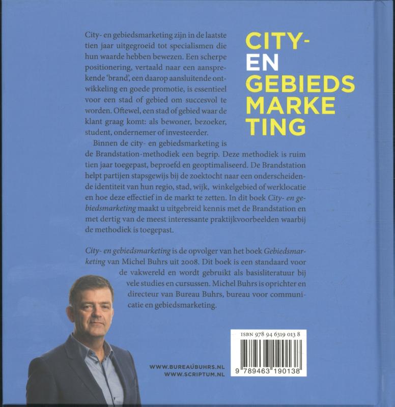 Achterkant van City- en gebiedsmarketing