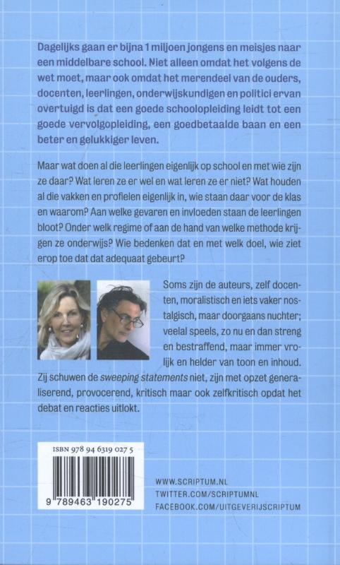 Achterkant van ABC van het voortgezet onderwijs