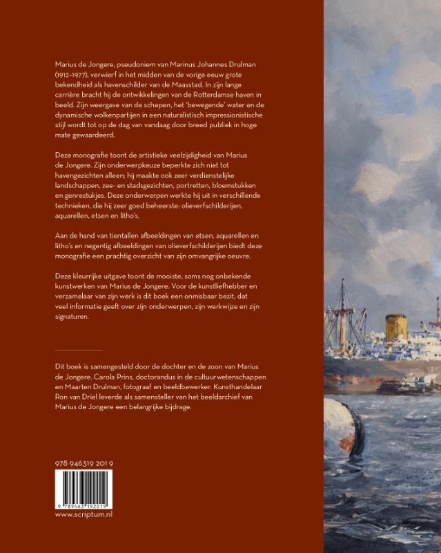 Achterkant van Marius de Jongere
