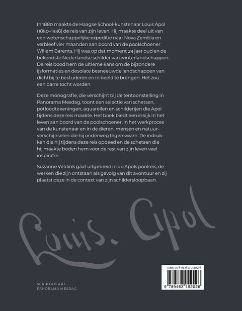 Achterkant van Louis Apol op Nova Zembla