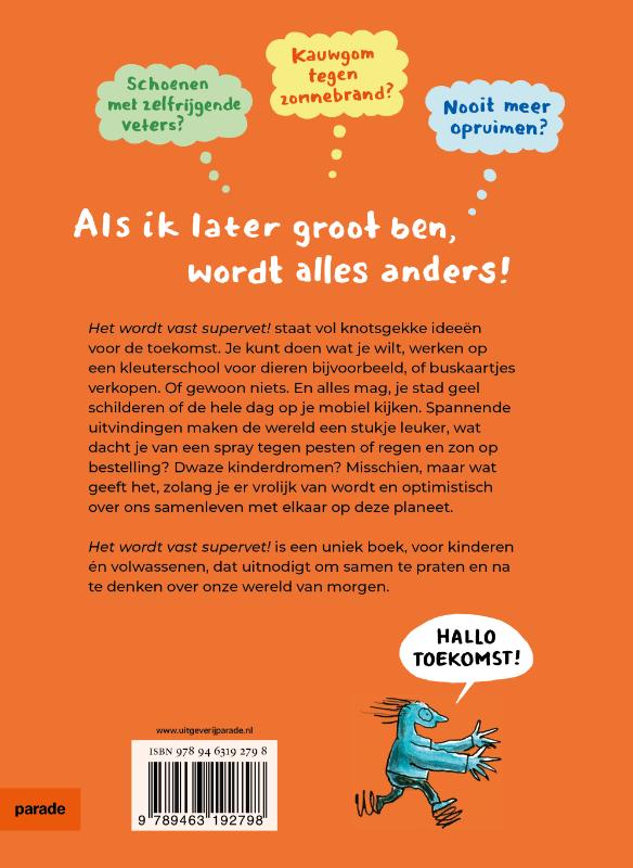 Achterkant van Het wordt vast supervet