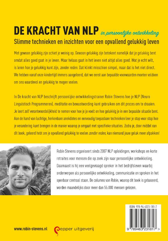 Achterkant van De Kracht van NLP