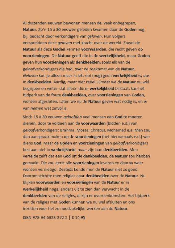 Achterkant van Religies zijn de grootste vergissingen aller tijden