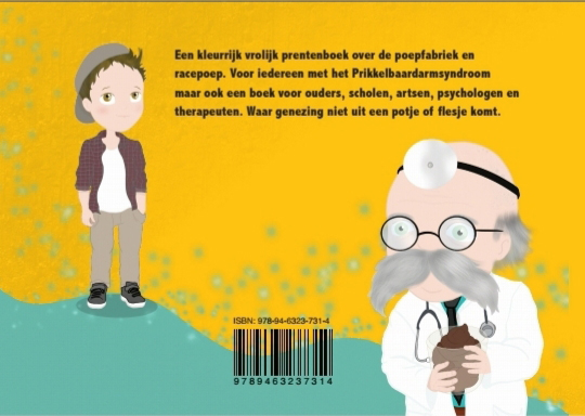Achterkant van Mees en haar gekke buik