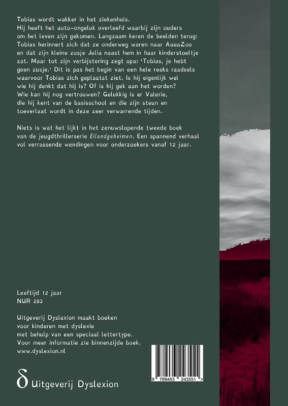 Achterkant van Vermist