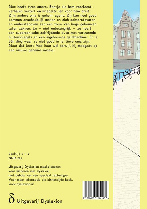 Achterkant van De grote goudroof