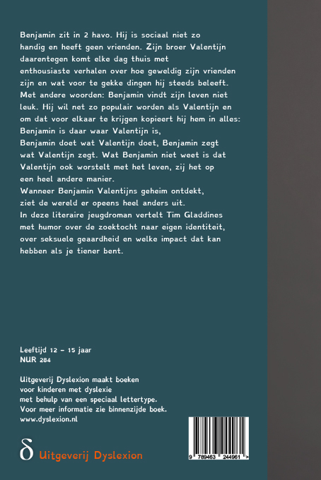 Achterkant van Koning Valentijn
