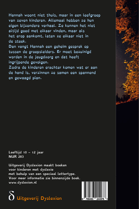Achterkant van Niet thuis