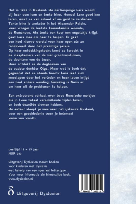 Achterkant van Lara