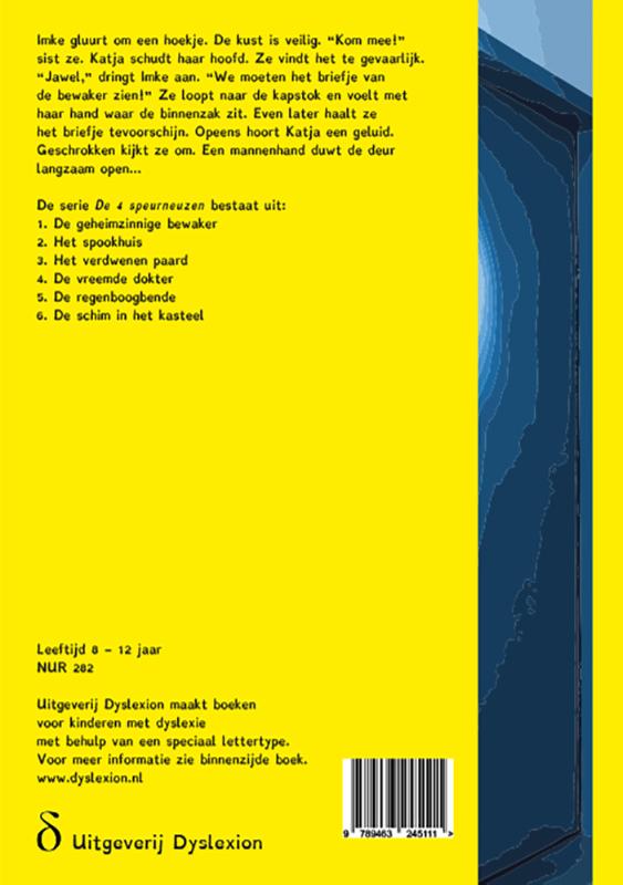 Achterkant van De geheimzinnige bewaker