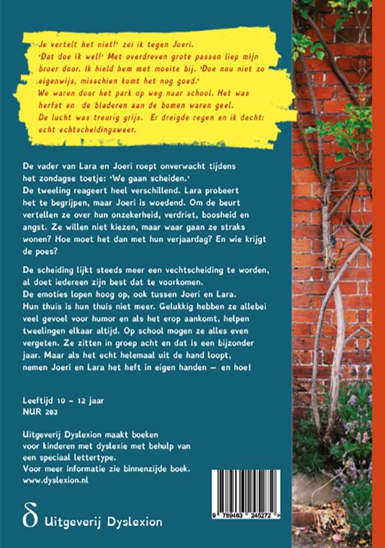 Achterkant van Mijn vader woont in het tuinhuis
