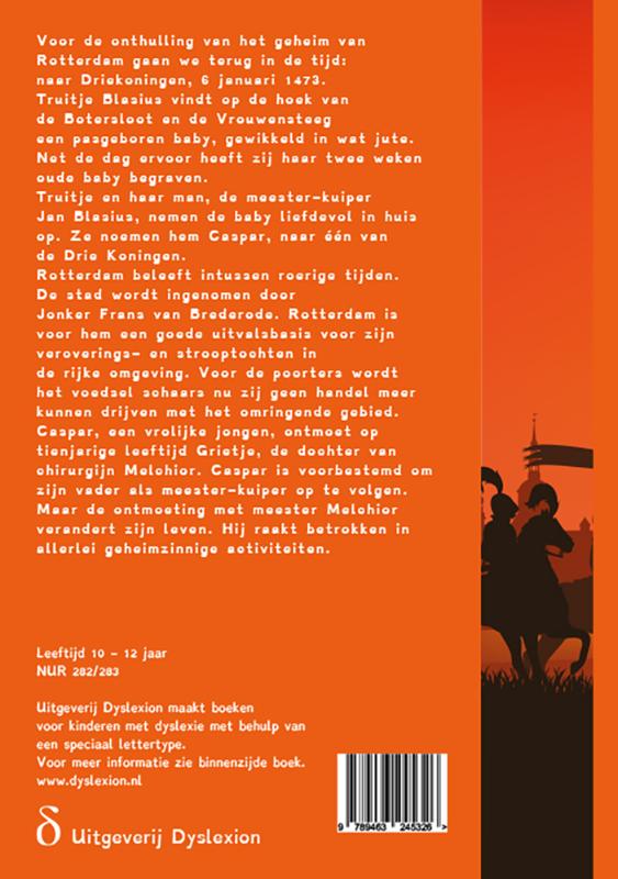 Achterkant van Het geheim van Rotterdam
