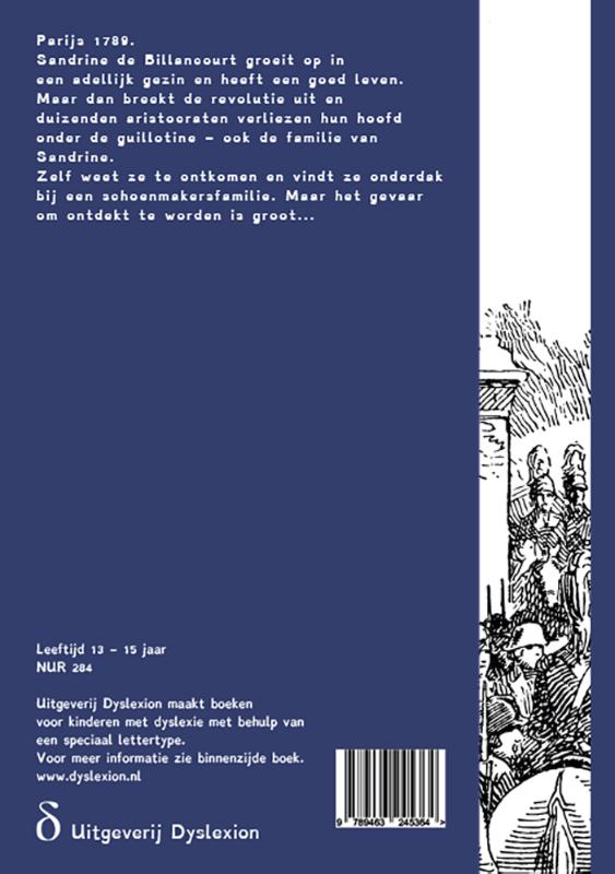 Achterkant van De guillotine