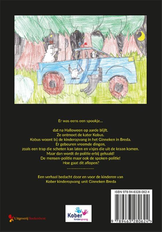 Achterkant van Help! Spoeky in de opvang...
