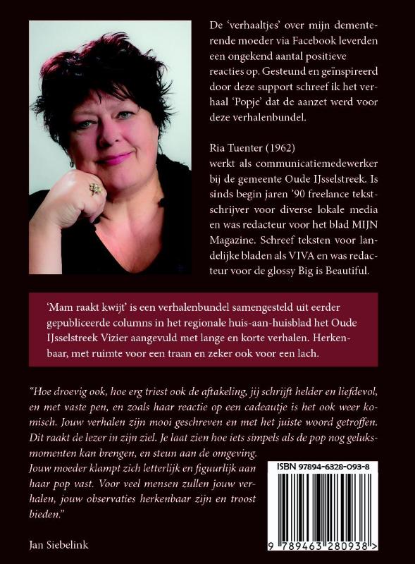 Achterkant van Mam raakt kwijt