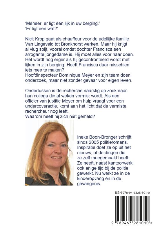 Achterkant van Lijk in de berging